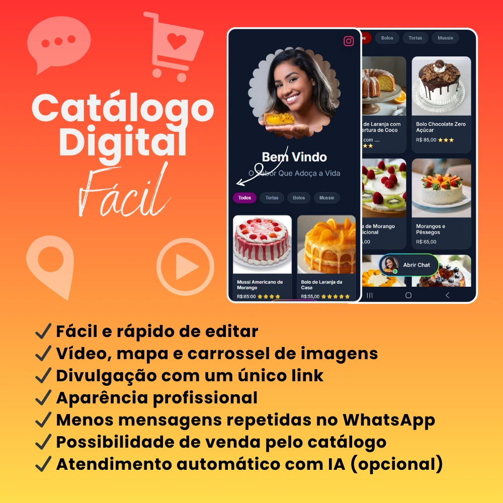 Exemplo do Catálogo